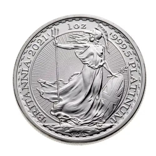 1oz British Platinum Britannia Coin - Backdated (4)