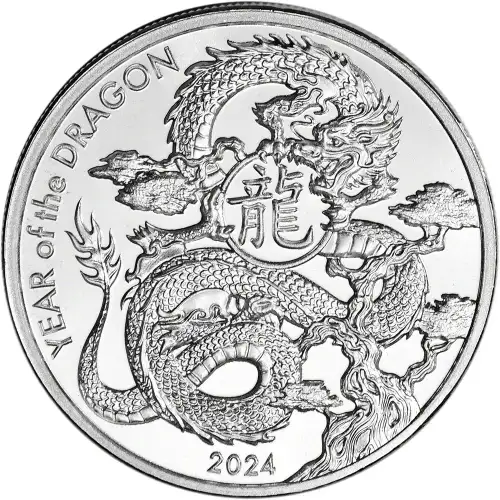 Come buy the 1 oz Asahi Silver Dragon Round from us today