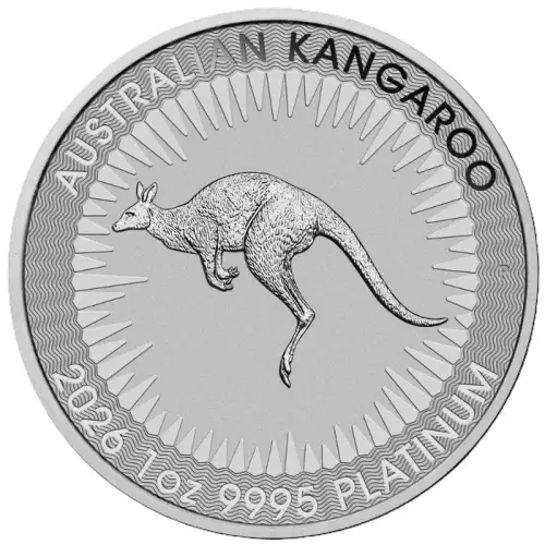 Australian Perth Mint Platinum Kangaroo 1oz - 2026 (2)