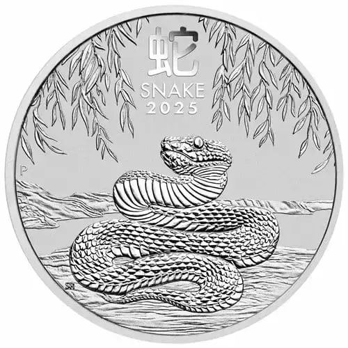 パースミント 蛇 2025 1oz銀貨 Proof 限定5000枚 2013 1 oz Australian Silver Lunar Snake | Perth Mint Silver Lunar