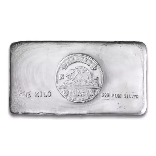 Beaver Bullion Silver 5 oz Bar| Silver bar| ABC Coin & Bullion