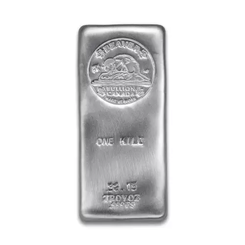 Beaver Bullion Silver 5 oz Bar| Silver bar| ABC Coin & Bullion