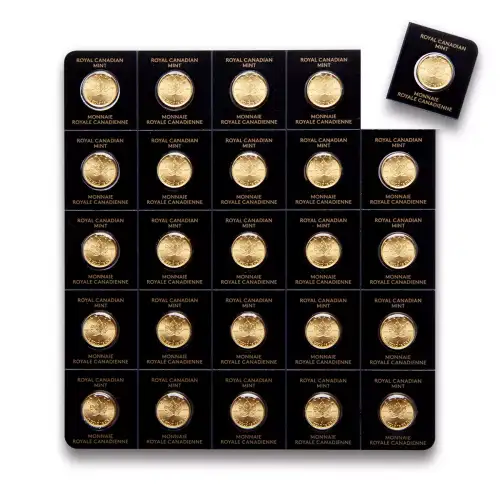 2017 Canadian Maple Leaf Mint Coin | 1 Gram Gold Coin - Canadian PMX