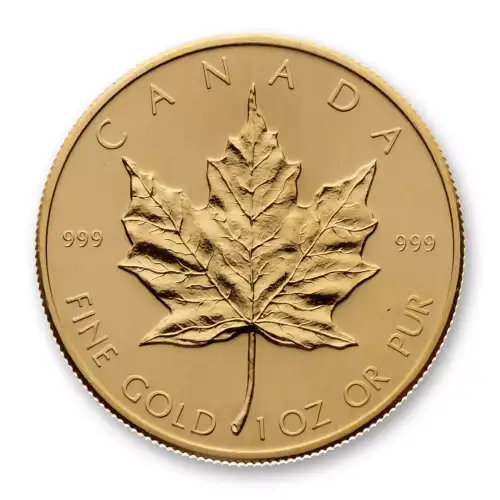Canadian Gold Maple Leaf, 1 oz - .999 ('1979 -'1982) (3)