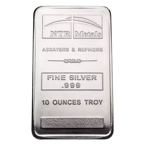 10 Ounce Generic Silver Bar | .999 Silver Bar - Canadian PMX