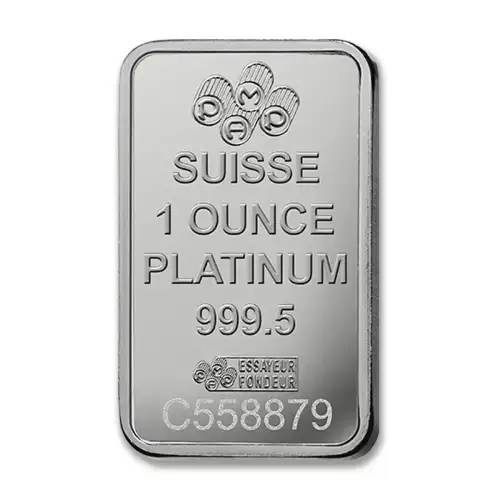 PAMP Fortuna Platinum Bar 1 oz .9995 (3)