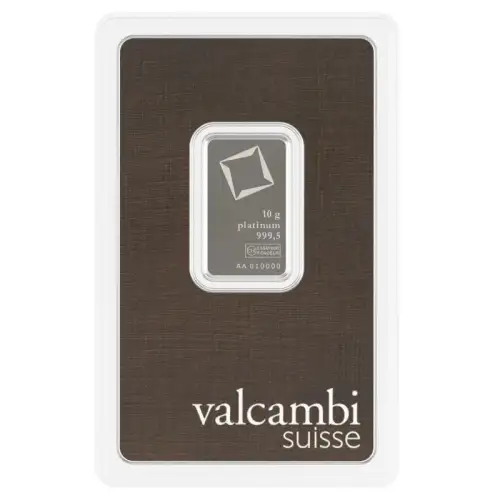 Platinum Bar 10 gram - Misc. Minted