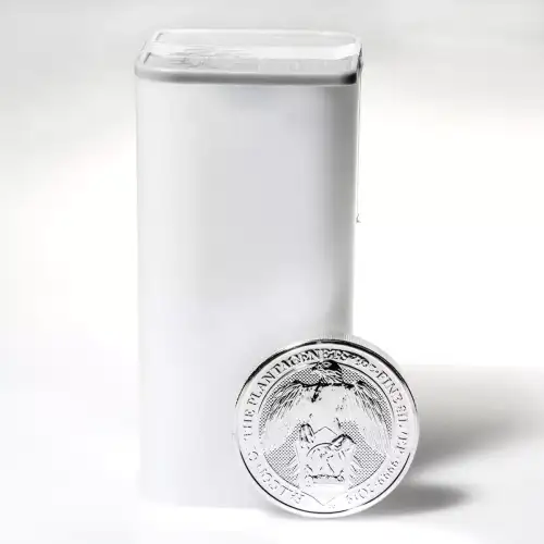2oz 2019 Britain Queen's Beast: Falcon Of The Plantagenets