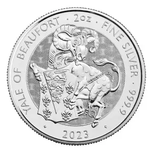 2020 2oz Britain Silver Queen's Beast: The White Horse of Hanover