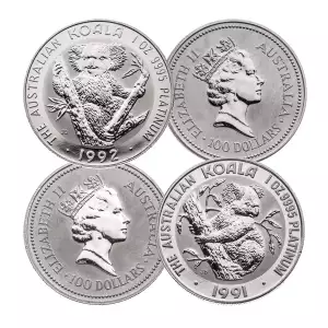 Australian Perth Mint Platinum Koala 1oz - Backdated (5)