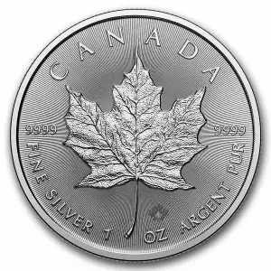 RCM 1oz Silver Canadian Maple Leaf - 2026 (5)