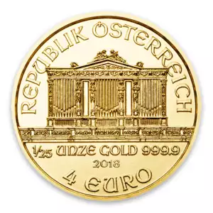 Any Year - 1/25oz Austrian Gold Philharmonic (3)