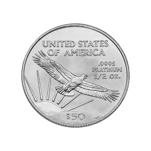 United States Platinum Eagle 1/2 oz - Backdated (3)