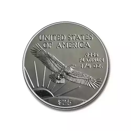 United States Platinum Eagle 1/4 oz - Backdated (2)
